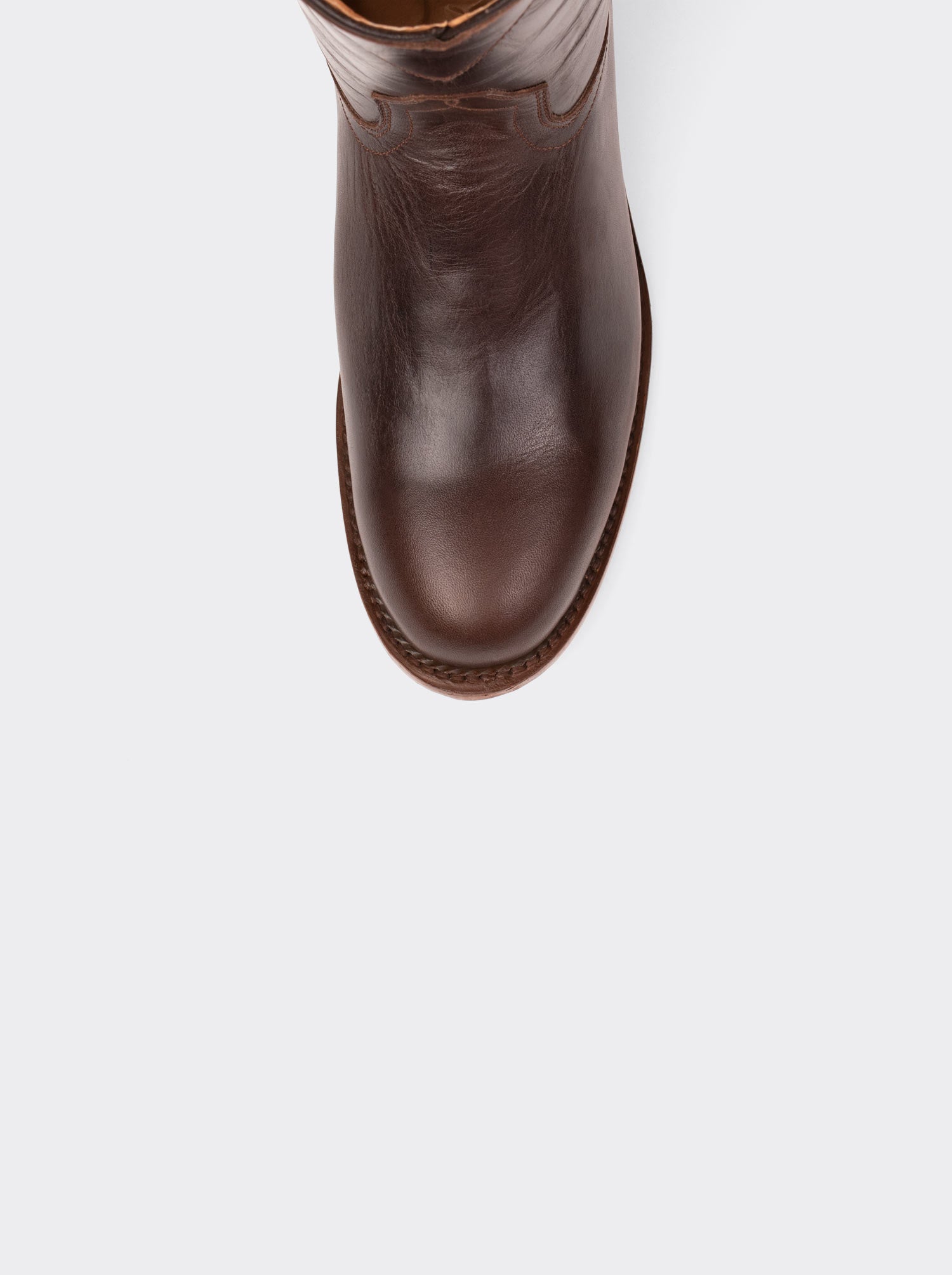 Bota Roper con Suela de Cuero Olmeca Café Estilo 1000