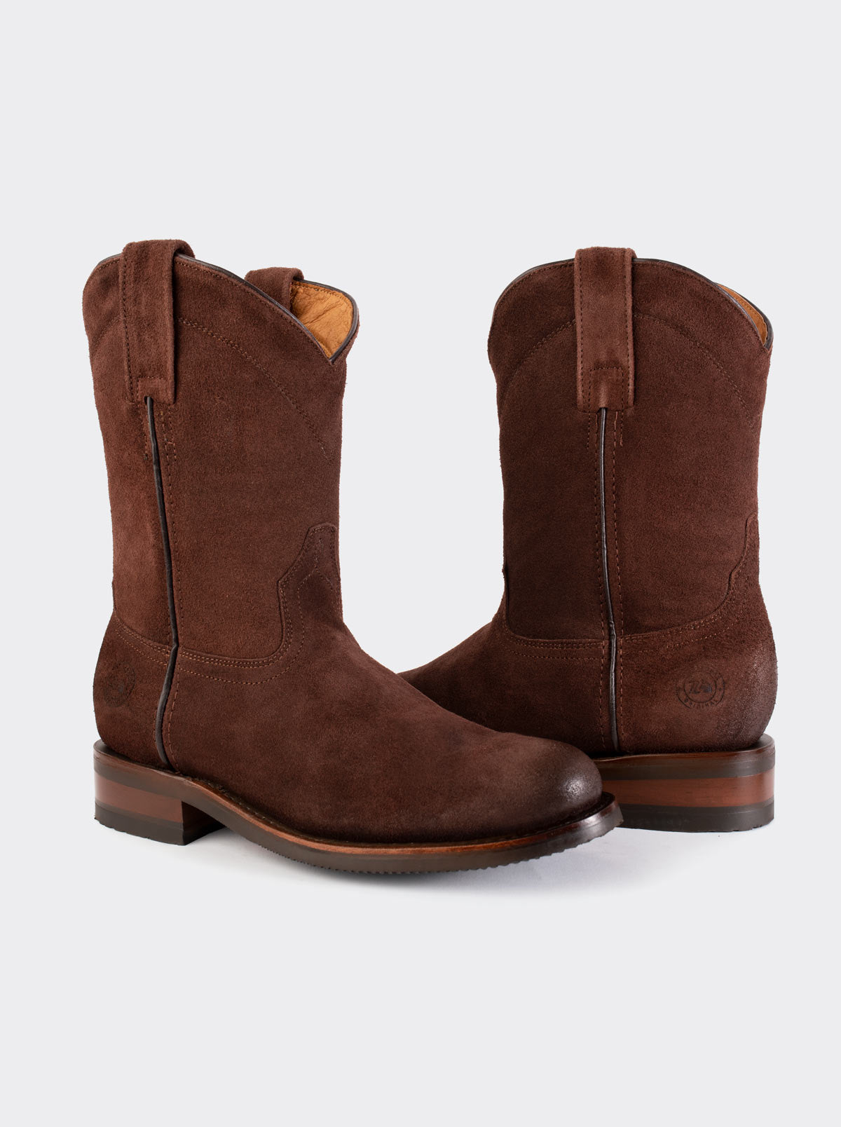 Bota Roper con Suela Antiderrapante Gamuza Chocolate Estilo 1000