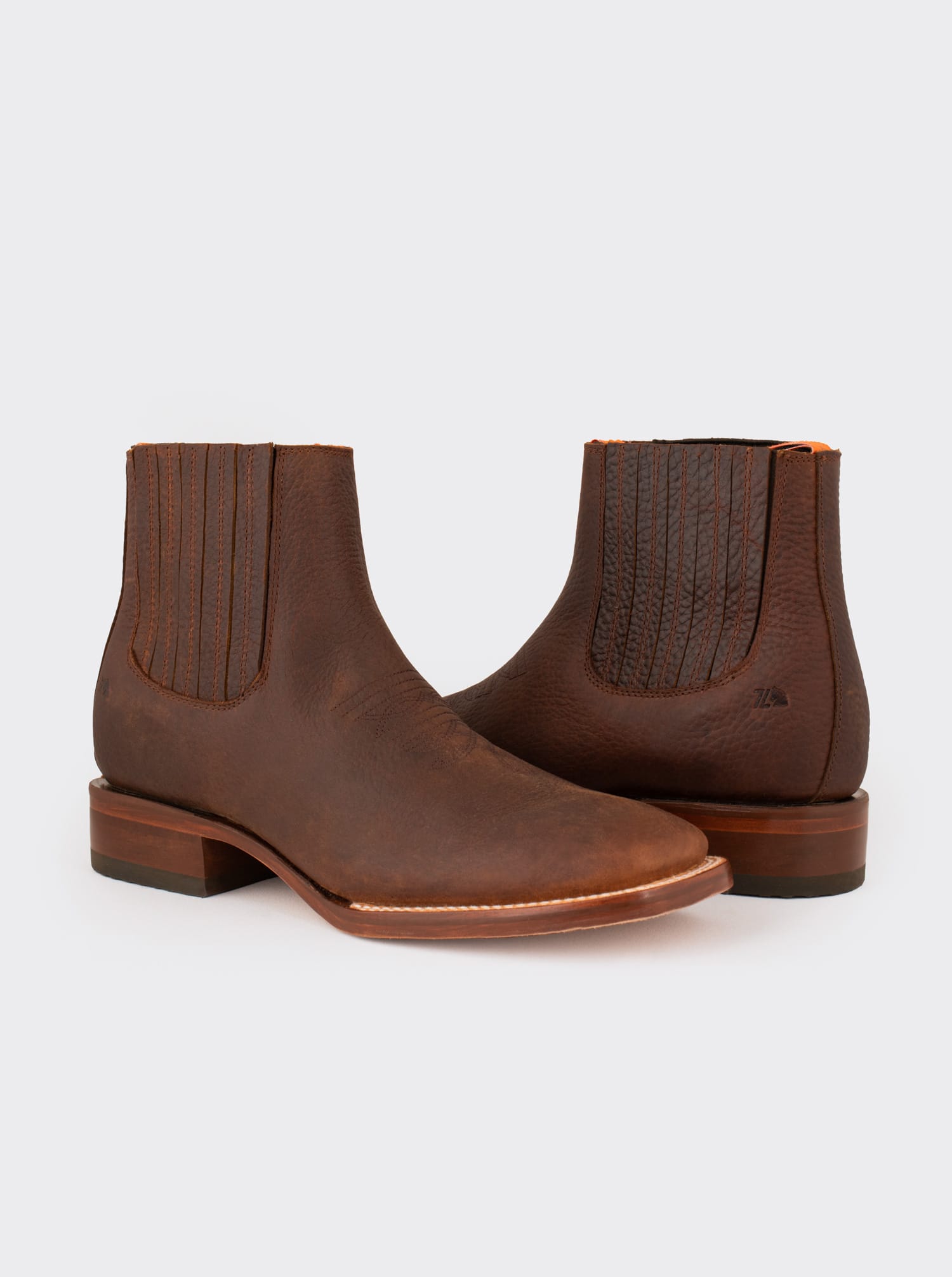 Botín Rodeo con Suela de Cuero Bull Fight Ocre Estilo 3601