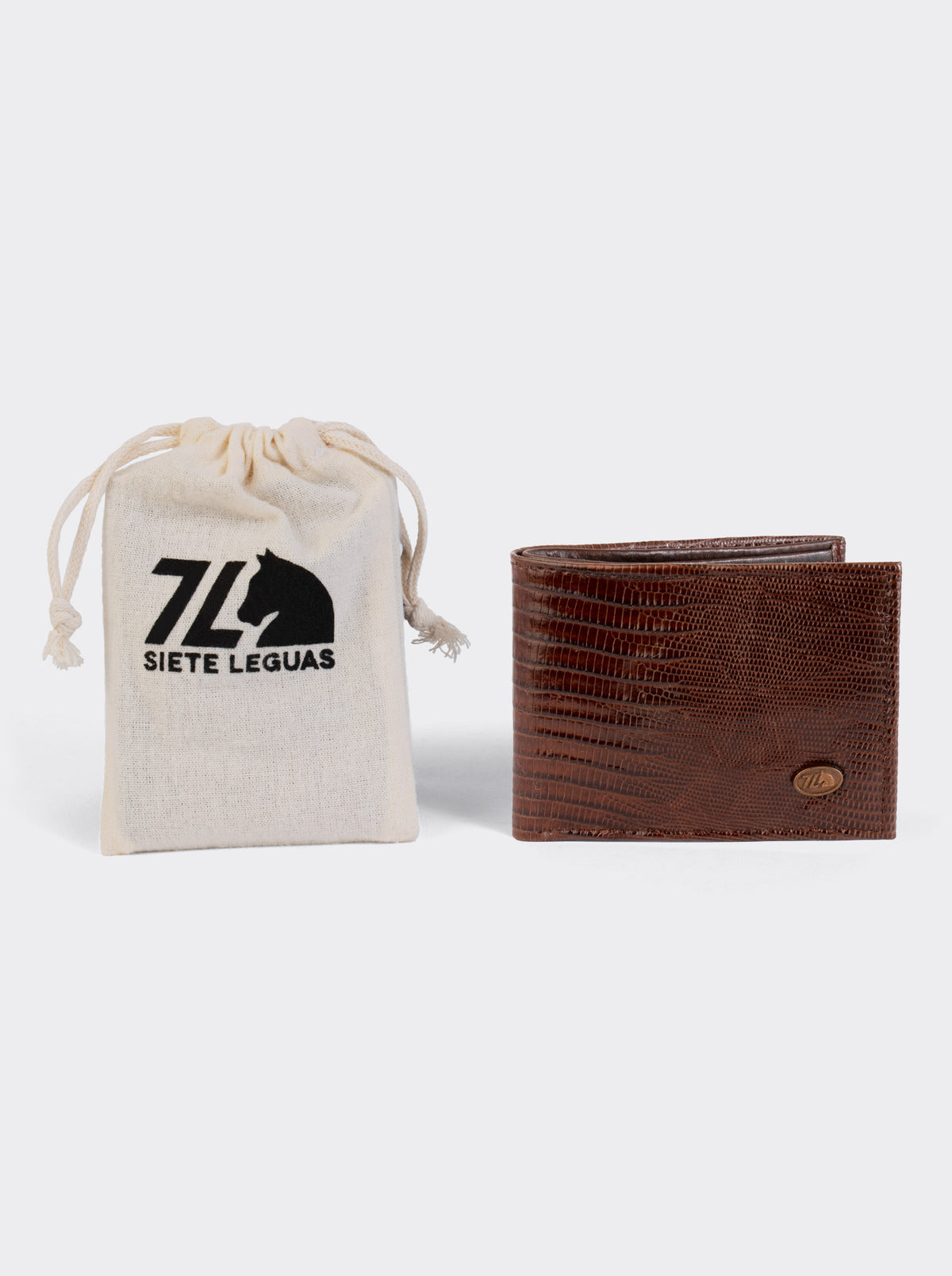 Cartera Legends de Piel Genuina de Lizard Café