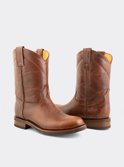 Bota Roper con Suela Vibram Resistente a Aceites Paddock Whiskey Estilo 1000