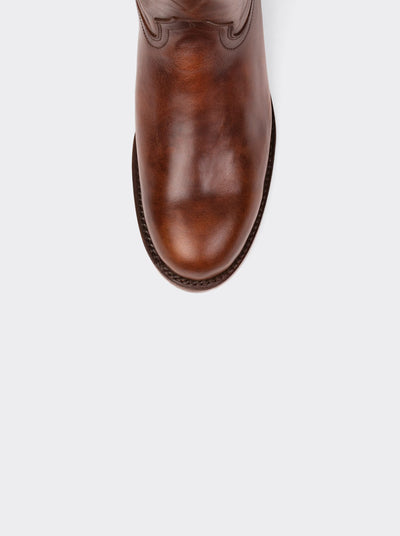 Bota Roper con Suela de Cuero Olmeca Miel Estilo 1000