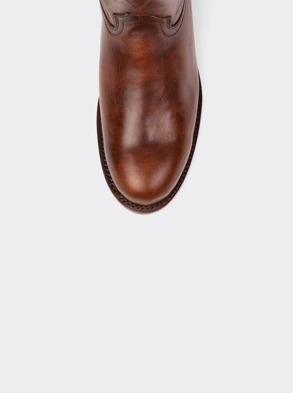 Bota Roper con Suela de Cuero Olmeca Miel Estilo 1000