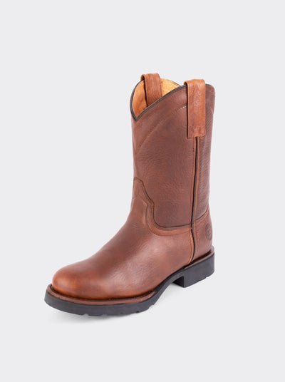 Bota Roper con Suela de Trabajo Bull Fight Ocre Estilo 1000