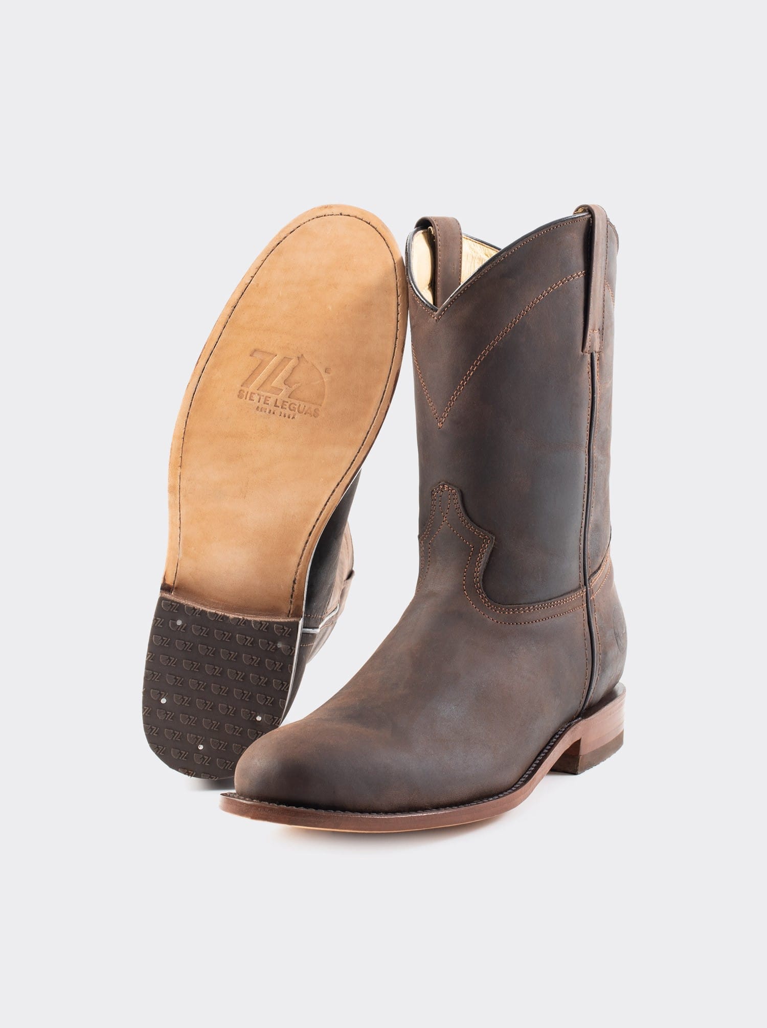 Bota Roper Siete Leguas en piel Crazy Café Est. 1000