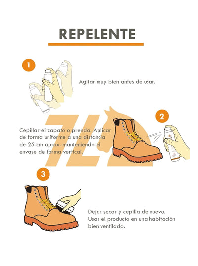 Repelente para Nobuck y Gamuzas en Aerosol