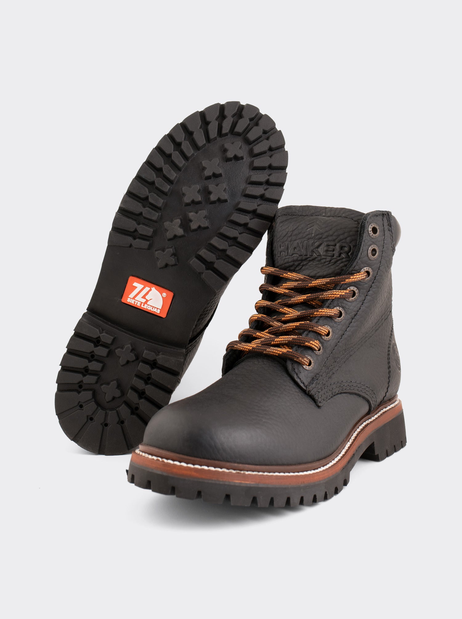 Bota Haiker Bull Fight Negra Estilo 2415
