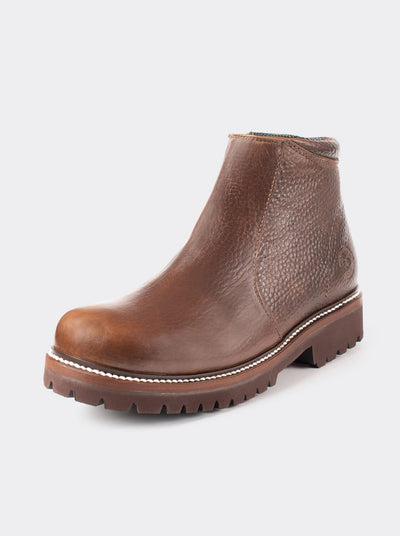 Bota Confort con Cierre Interno Bull Fight Ocre Estilo 2466