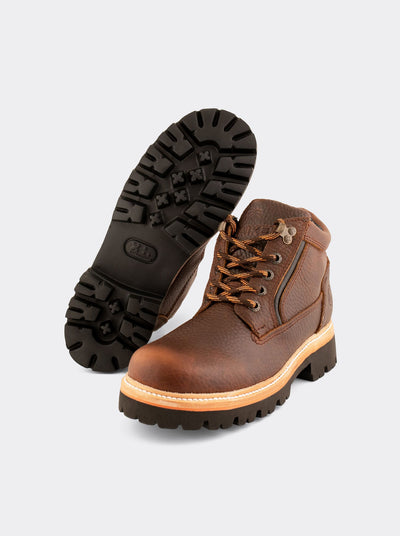 Bota Haiker Extra Ligero Bull Fight Ocre Estilo 2624