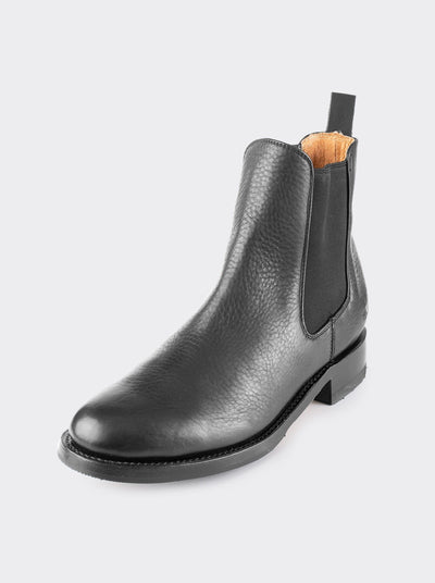 Botin Chelsea Antiderrapante Siete Leguas Montana Negro Est. 6206