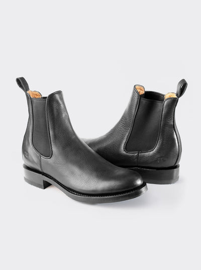 Botin Chelsea Antiderrapante Siete Leguas Montana Negro Est. 6206