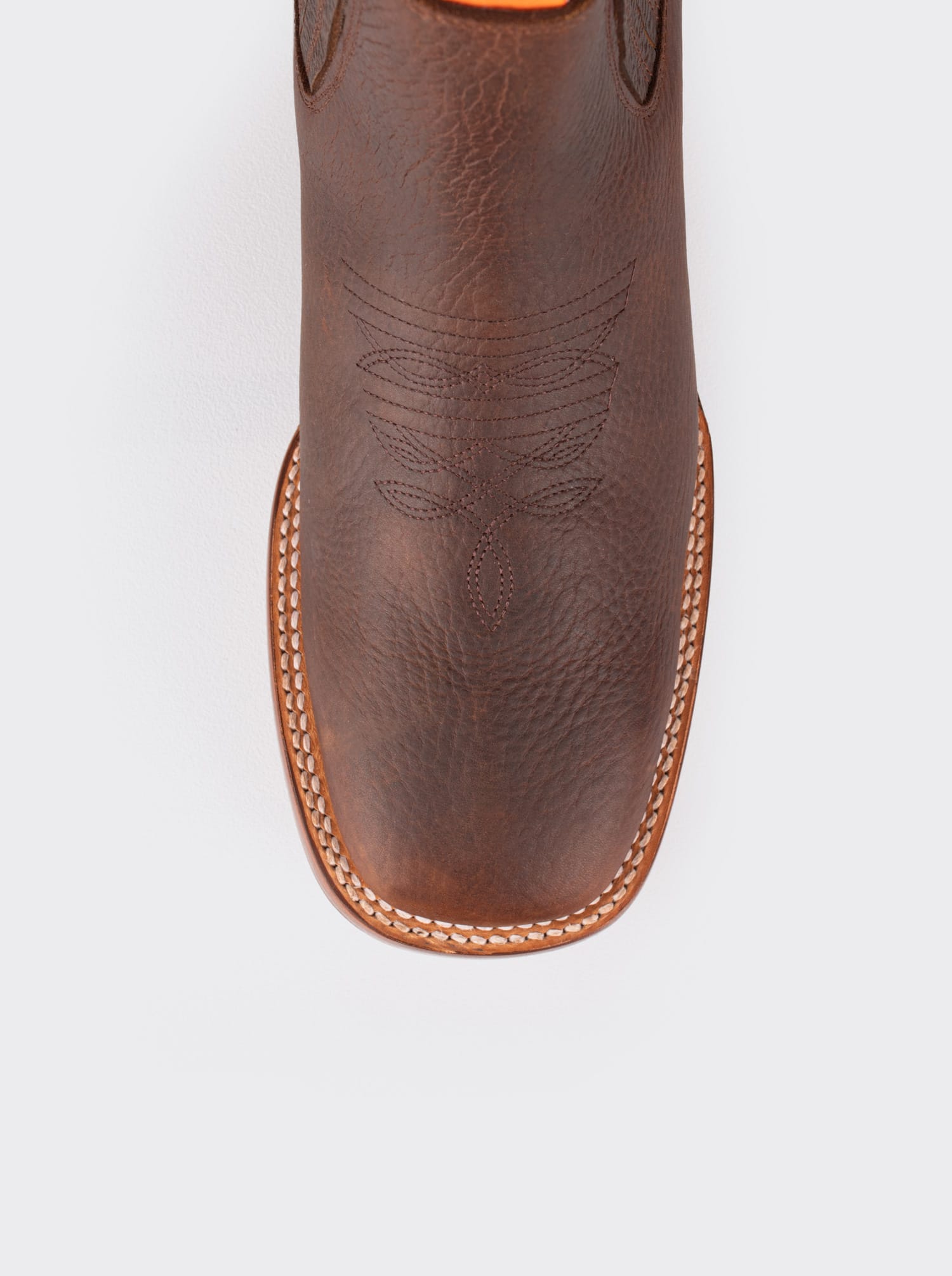 Botín Rodeo con Suela de Cuero Bull Fight Ocre Estilo 3601