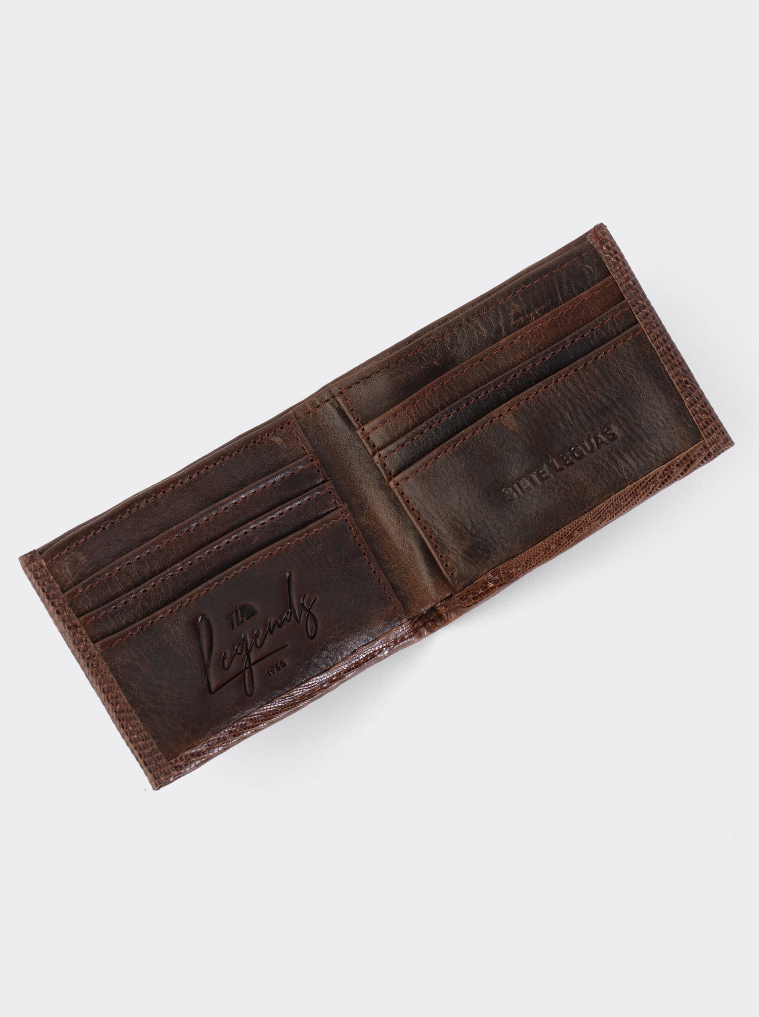 Cartera Legends de Piel Genuina de Lizard Café