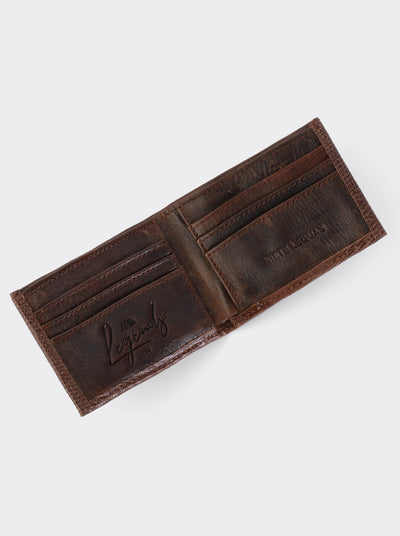 Cartera Legends de Piel Genuina de Lizard Café