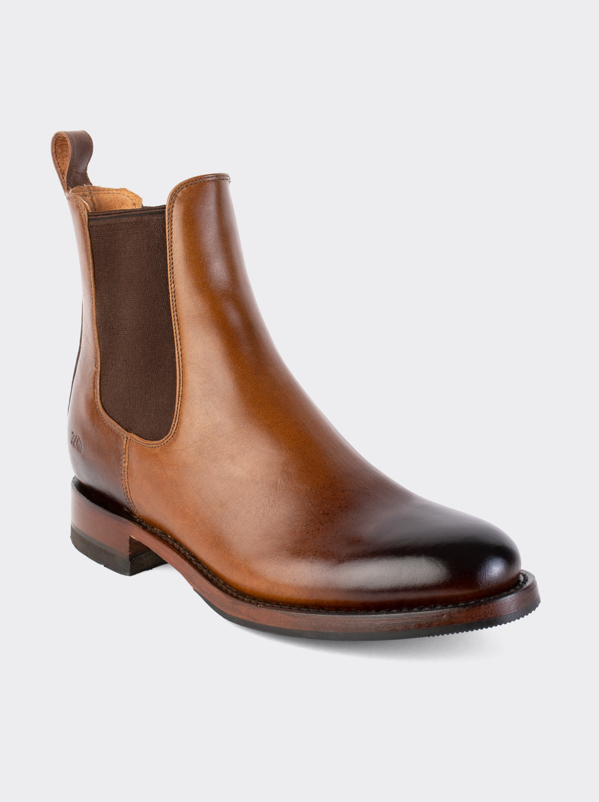 Botín Chelsea con Suela Doble Vida Antiderrapante Olmeca Miel Estilo 6206