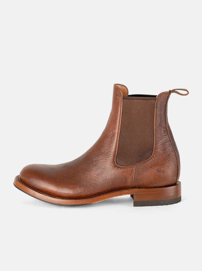 Botín Chelsea con Suela Antiderrapante Paddock Whiskey Estilo 6206