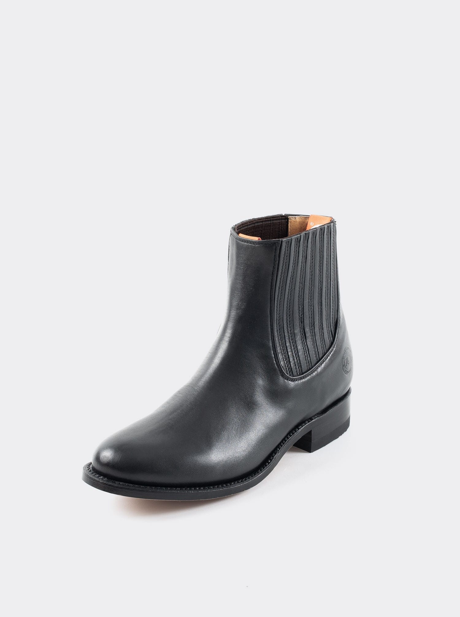 Botin Charro Siete Leguas Piel Borrego Negro Est. 6000
