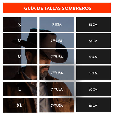 Sombrero Vaquero Unisex Estilo Texana 8 Segundos Lana Camel