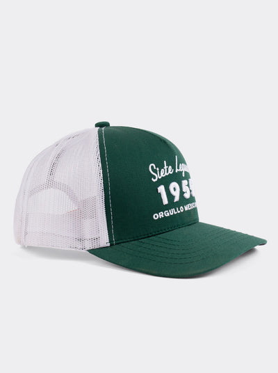 Gorra Trucker Siete Leguas 1955 Verde