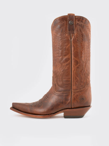 Bota Vaquera Tacón Cubano Paddock Whiskey Estilo 1748