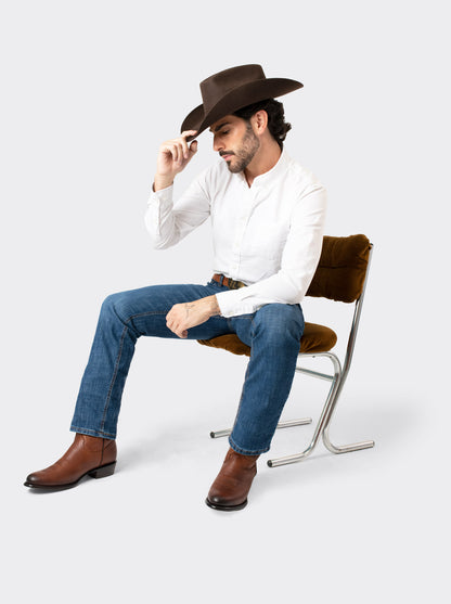 Pantalon Vaquero 7L CONFORT Corte Bota (boot cut) Indigo Stone