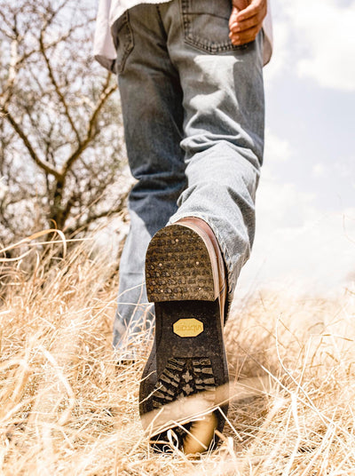 Bota Roper con Cierre y Suela Vibram Resistente a Aceites Paddock Whiskey Estilo 1677